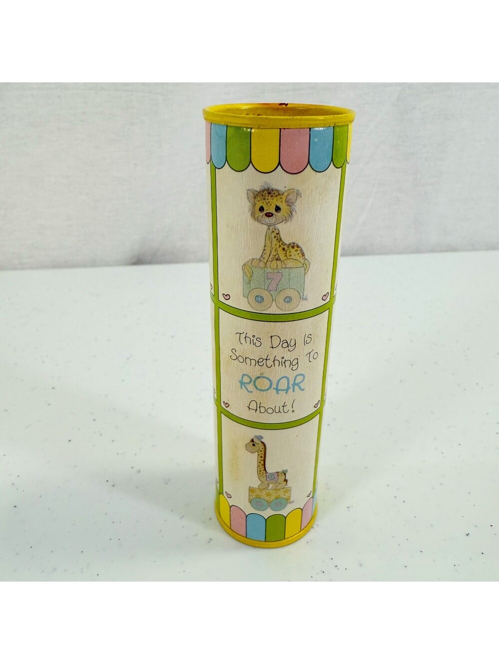 1987 Precious Moments Birthday Train Kaleidoscope  Rare HTF Samuel J. Butcher